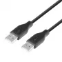 USB AM-AM kabel 1.8 zwart