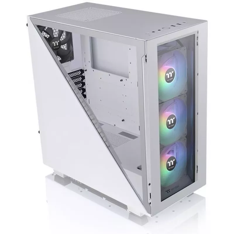 PC-behuizing Thermaltake Divider 300 TG Snow ARGB midi tower wit