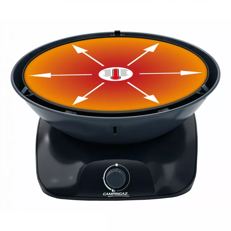 Campingaz tafelgrill 2200 W butaan grijs model 2000038778