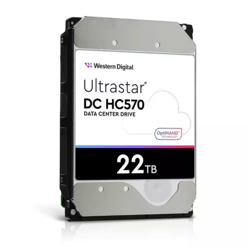 3,5 inch SAS HDD Western Digital Ultrastar DH HC570 22 TB, 12 Gbit/s, 7200 tpm, 512 MB cache