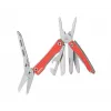 Multitool Nextool NE20051 10-in-1 compact, roestvrij staal, rood, 78 g, 6,2 cm ingeklapt