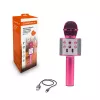 MANTA MIC11-PK microfoon roze — bedraad 3,5 mm jack, licht handapparaat