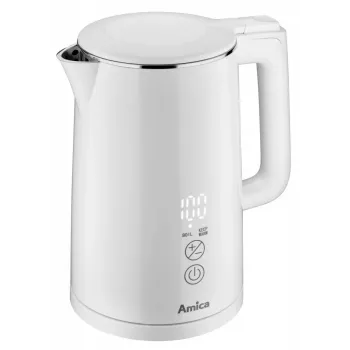 Elektrische waterkoker AMICA 1,5 L 2200 W zilver