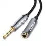 Audio-auxkabel CHOETECH AUX001 3,5 mm stekker naar bus, 2 m lengte