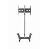 Edbak TR5E schermtrolley, 42-65 inch, 50 kg, zwart