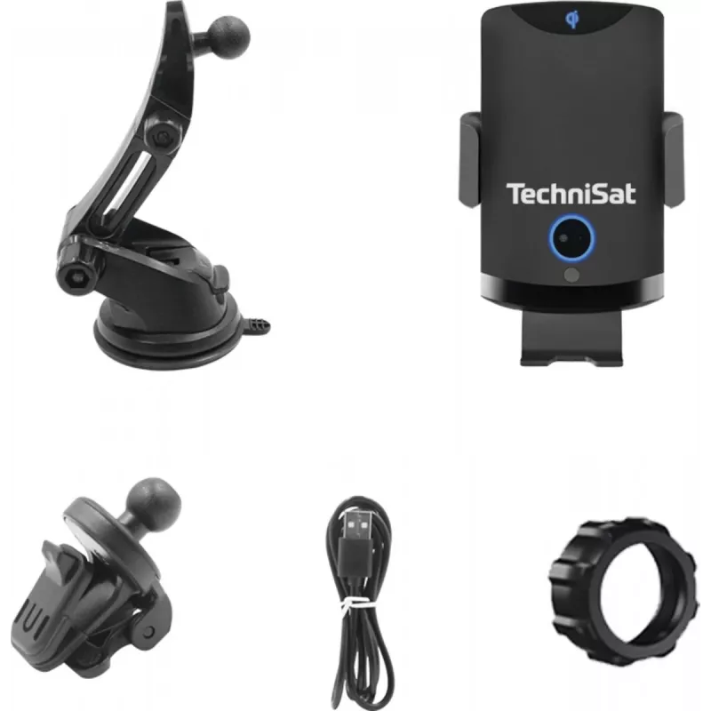 TechniSat SmartCharge 2 smartphone- en tablethouder met geïntegreerde laadondersteuning