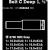 Dopsleutelset Wera 05004565001