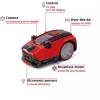 Power X-Change robotmaaier FREELEXO CAM PLUS 600 (rood/zwart, Li-Ion accu Plus 4,0Ah, camera + sensor)