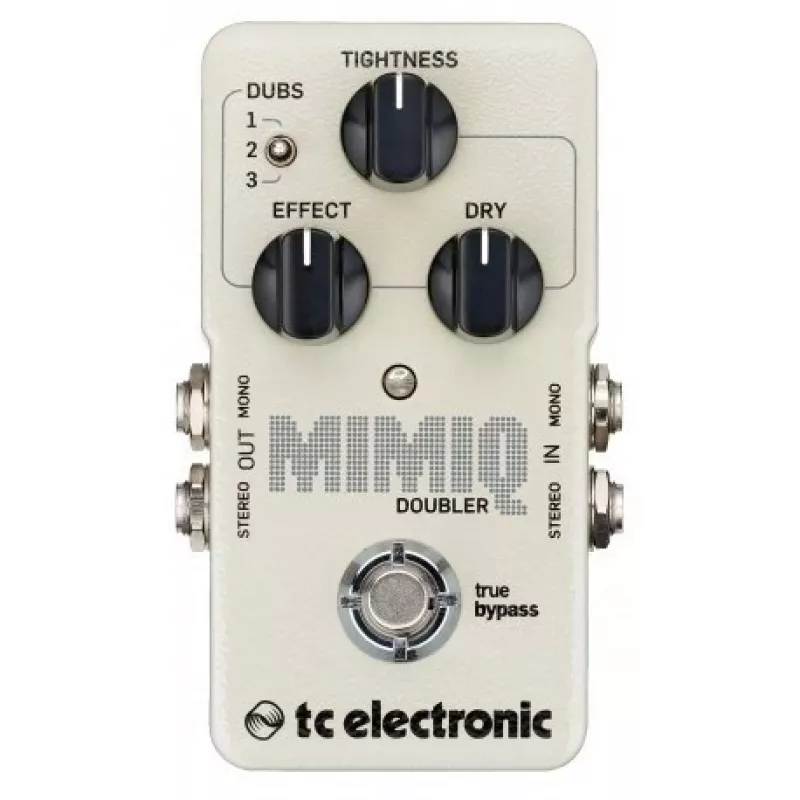 Gitaareffectpedaal TC Electronic Mimiq Doubler — compacte true-bypass-doubler