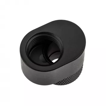XSPC G1/4 Rotary 7mm offset fitting - mat zwart