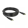 USB-kabel DeLOCK 85206 USB 2.0 4 m USB C zwart