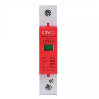 Overspanningsbeveiliging HiSmart NV821686 1P klasse B 30–60 kA 385 V AC