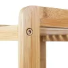 GreenBlue bamboe badkamerkast, 370x330x780mm, 3 planken, GB321