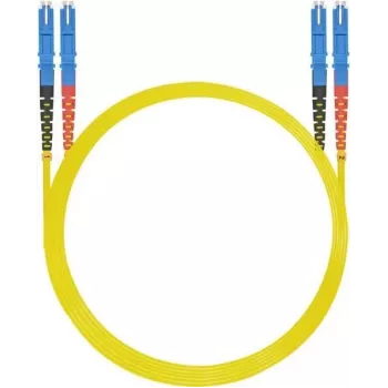 LWL-patchkabel helos E2000 OS2 9/125 µm, singlemode, 3 m, geel