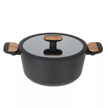 Braadpan RESTO 93188 kookpan voor de kookplaat, 24 cm, 4,4 L