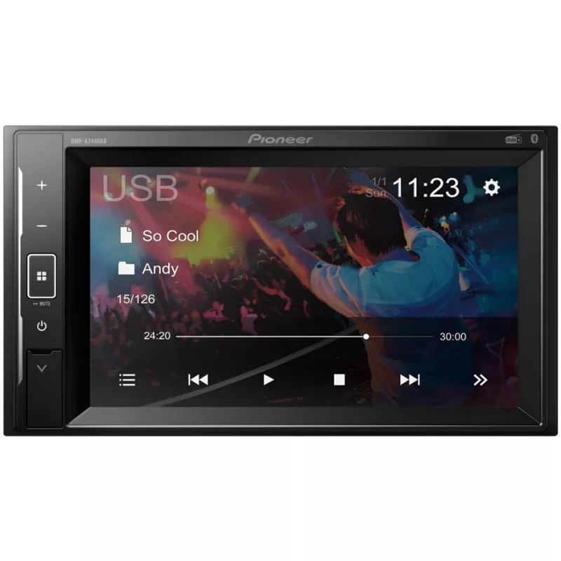 DMH-A240DAB autoradio 2 DIN (dubbel-DIN), 50 watt (1026779)