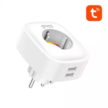Smart stekkerdoos WiFi Gosund SP112 2xUSB, 16A, Tuya