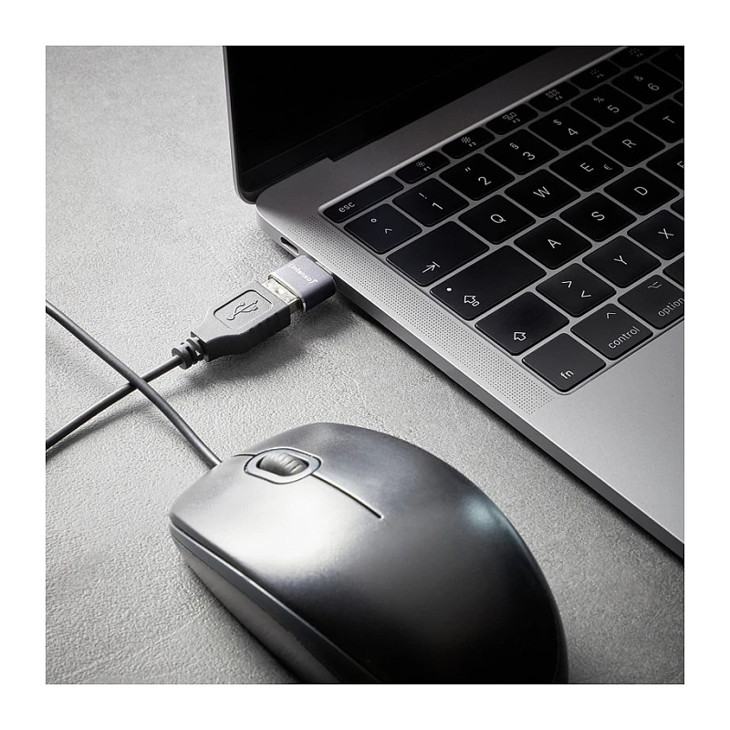 Intenso 3-pack USB-adapter USB-A -> USB-C C480C aluminium