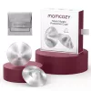 Momcozy 999 zilveren tepelhoedje 55MM 2 stuks L