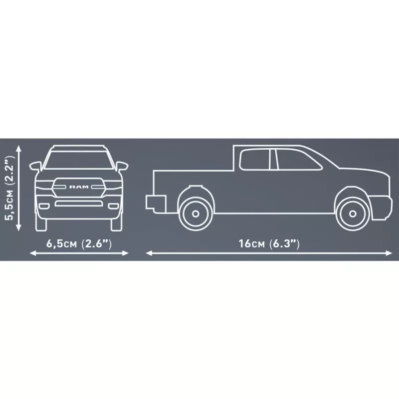 Bouwspeelgoed Cobi RAM 1500 24607 2-in-1 bouwbaar model, verwisselbare configuraties