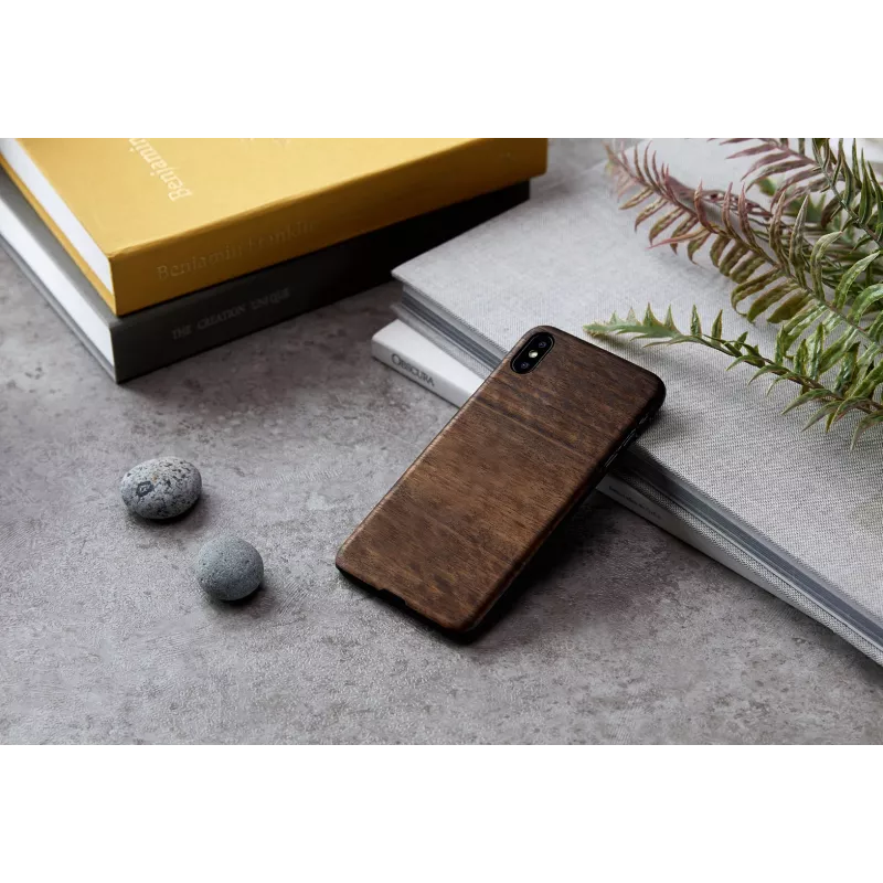 Telefoonhoes man and wood voor iPhone XS Max — koala zwart