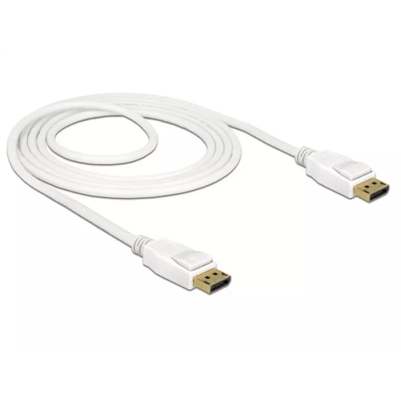 DisplayPort-kabel DeLOCK 85509 1,5 m wit