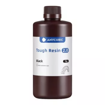 Fotopolymeerhars AnyCubic Tough Resin 2.0 zwart 1 kg SRX2BK-101A