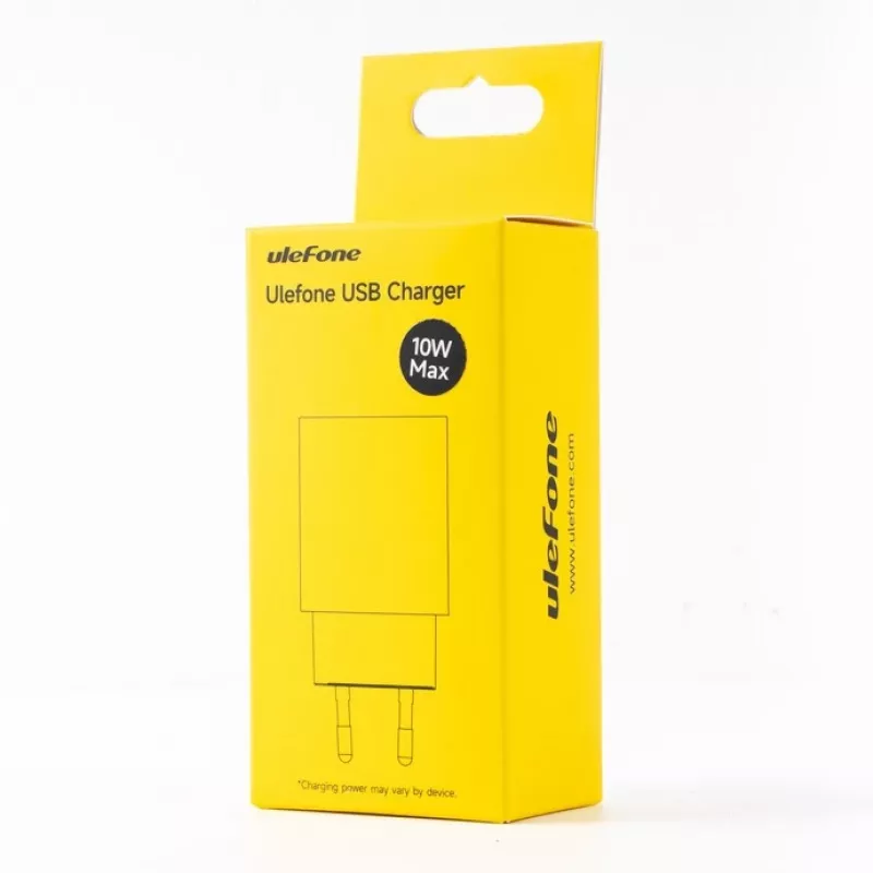 UleFone oplader 10W voor Armor X12 Pro en Tab W10 — 10 W USB-oplader voor smartphones en tablets