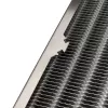Radiator Aqua-Computer airplex radical 4/360 — aluminium/koper/rvs, 400×140×73 mm