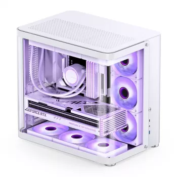 PC-behuizing Jonsbo TK-2 2.0 Midi Tower zwart