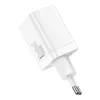 Baseus Super Si Pro snellader USB + USB-C 30W (wit)