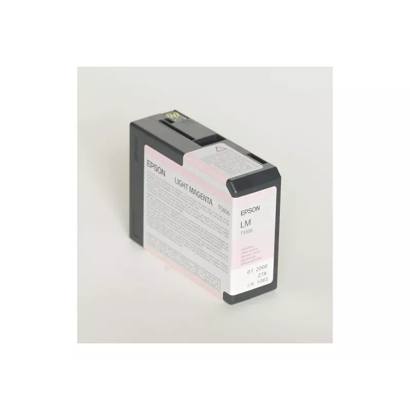 Epson singlepack lichtmagenta T580600, lichtmagenta, pigmentinkt, 80 ml, 1 stuk