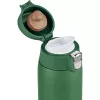 Reisbeker EMSA N2151900, donkergroen, 0,4 L, klapdeksel