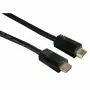 Hama HDMI/HDMI, 3 m HDMI-kabel HDMI Type-A (standaard) zwart
