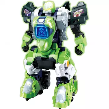 Op afstand bestuurbare dinosaurus speelgoed VTech Switch & Go Dinos T-Rex, verandert tussen dino en voertuig, voor kinderen