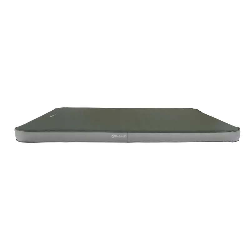 Tweepersoons luchtmatras Outwell 400146 — 1350×2030×100 mm, polyester, groen/grijs