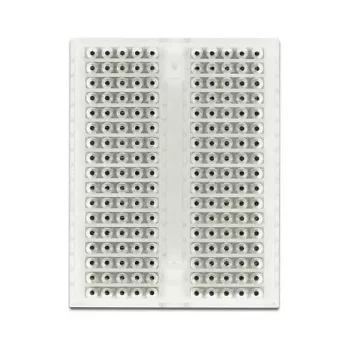 Breadboard DELOCK 18323 — transparant kunststof, 36×46×10 mm