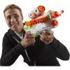 Speelgoedblaster HASBRO Nerf BattleScout ICS-10 FFP B1756F030 – schuimpijl-blaster, enkelschots, tactische rail