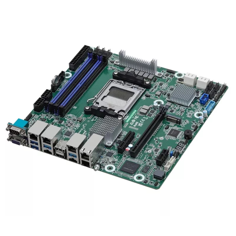 ASRock B650D4U-2L2T/BCM Moederbord AMD B650 Express Socket AM5 micro ATX