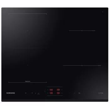 Inbouw-kookplaat Samsung NZ64B5045GK/U2, Inductie, 4 kookzones, Flex Zone, SmartThings Cooking, Auto Connectivity, 60 cm, Zwart