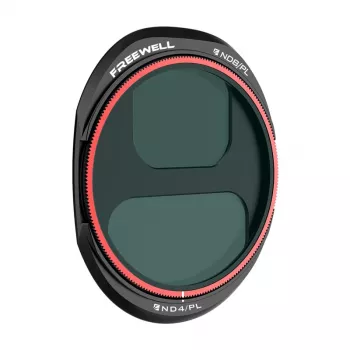 Hybride ND8/PL-filter Freewell voor DJI Mavic 4 Pro — neutrale dichtheid 3 stops met circulaire polarisator