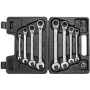 Gedore red R07203012 Ratelsteek-ringsleutelset, 12 st., 8-19 mm