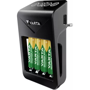 Batterijoplader Varta 57687 huishoudbatterij AC