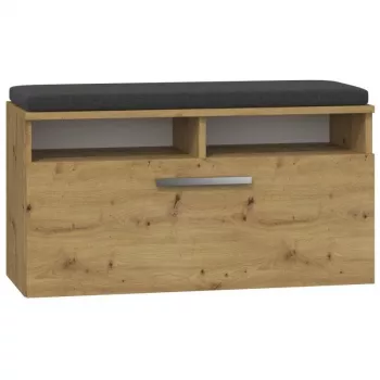 Topeshop RIVA SZAFKA ARTISAN schoenenorganizer gesloten eiken
