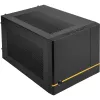 SilverStone SUGO SG14B - tower - Mini-DTX - zonder voeding (ATX / PS/2) - zwart - USB/audio (SST-SG14B)