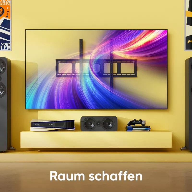 TV-accessoire wandbeugel/55-100/SCHWARZ UF4-B Onkron