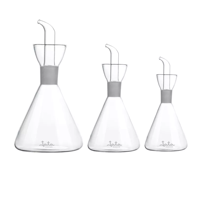 Olijfolie- en azijnfles JATA HACC4537 500 ml Glas Transparant
