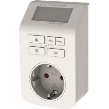 Bachmann digitale tijdschakelaar - automatische netschakelaar - AC 230 V - 3680 watt