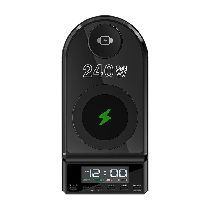 Wekker BlitzWolf BW-FW10 met 2×USB-A en 4×USB-C poorten