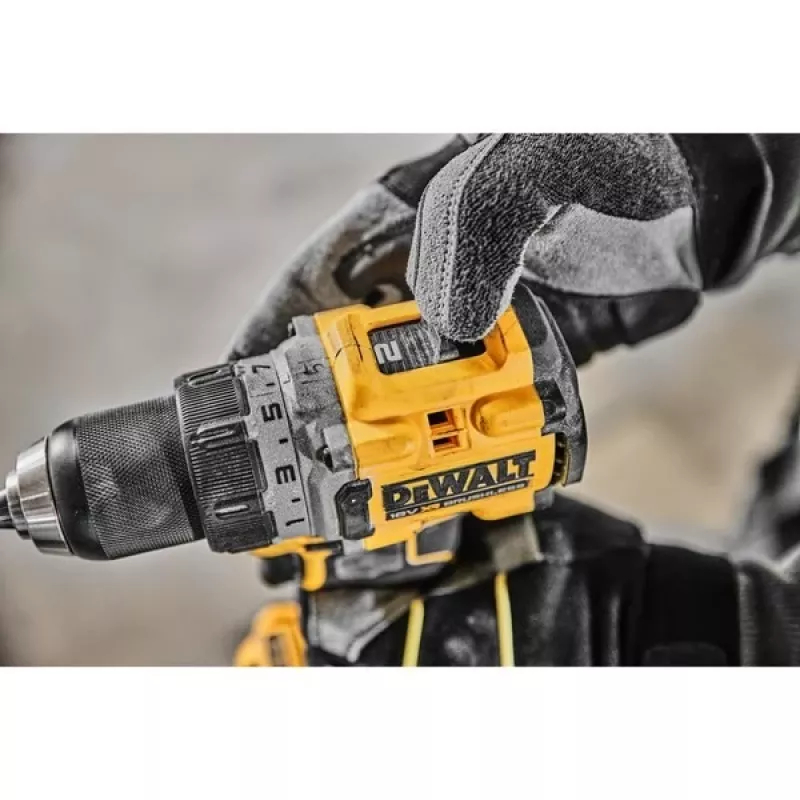 DeWALT DCD800E2T-QW boormachine 2000 tpm 1,28 kg zwart, geel